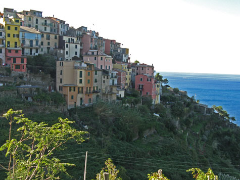 Corniglia on the Italian Riviera