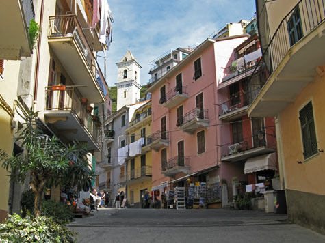 Manarola on the Italian Riviera