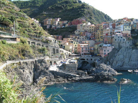 Manarola on the Italian Riviera