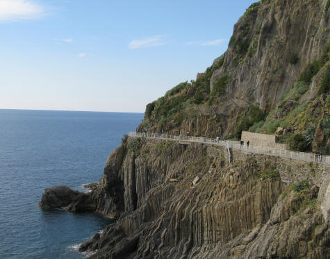 Riomaggiore Rock Formations