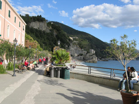 Seaside Promenade at Monterosso al Mare