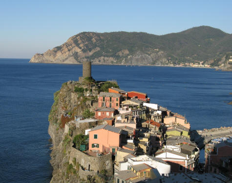 Ancient Castle in Vernazza Liguria